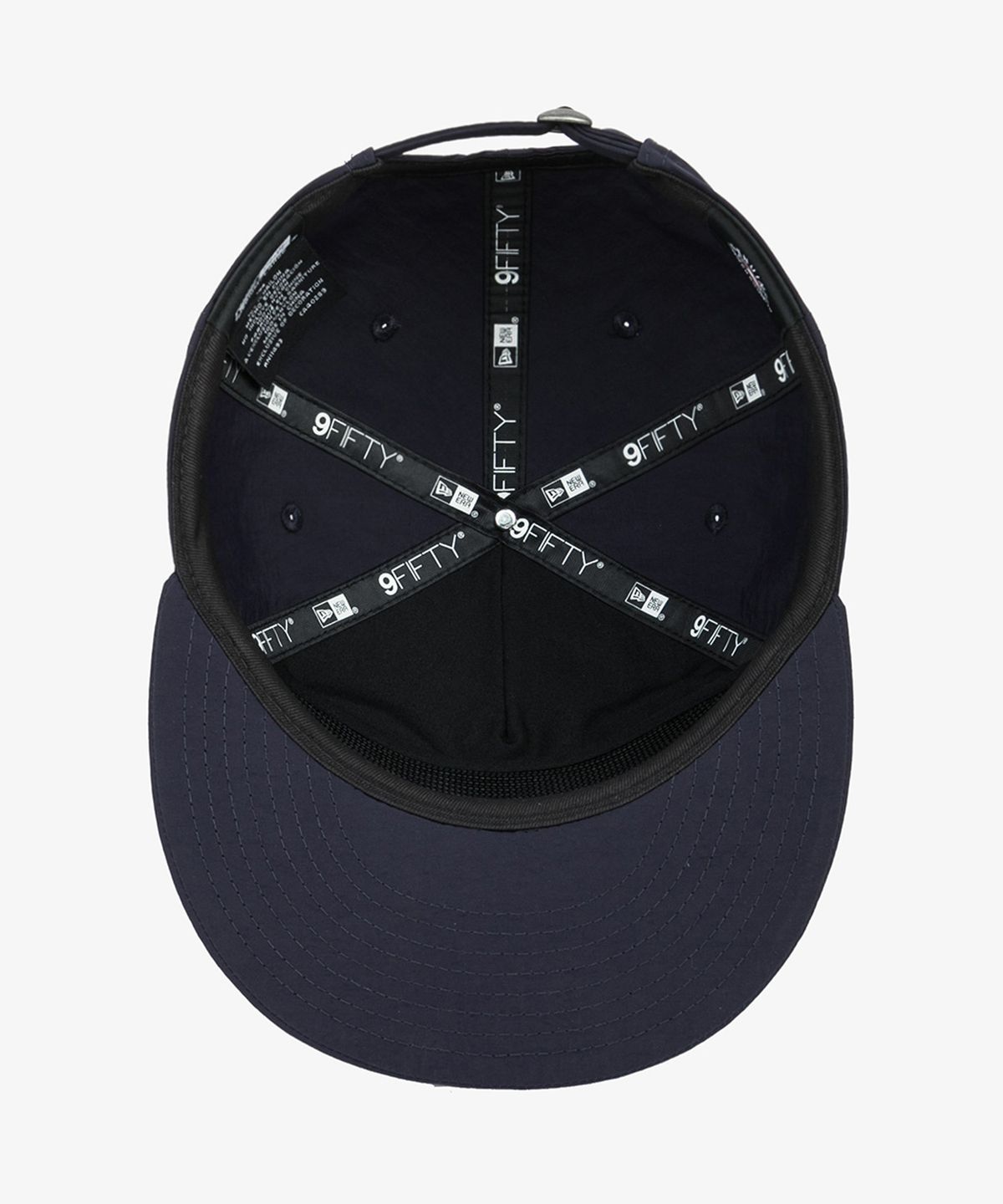 뉴에라(NEW ERA) MLB 뉴욕 양키스 체인 로고 A프레임 레트로 크라운 스트랩백 네이비