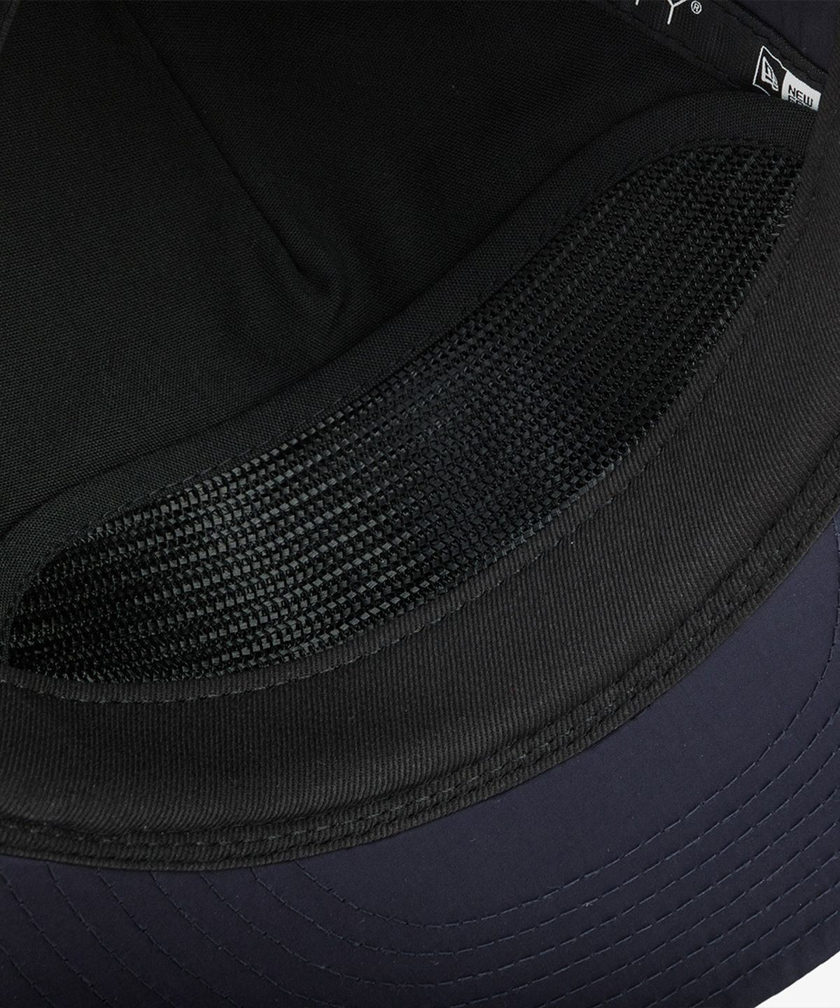 뉴에라(NEW ERA) MLB 뉴욕 양키스 체인 로고 A프레임 레트로 크라운 스트랩백 네이비