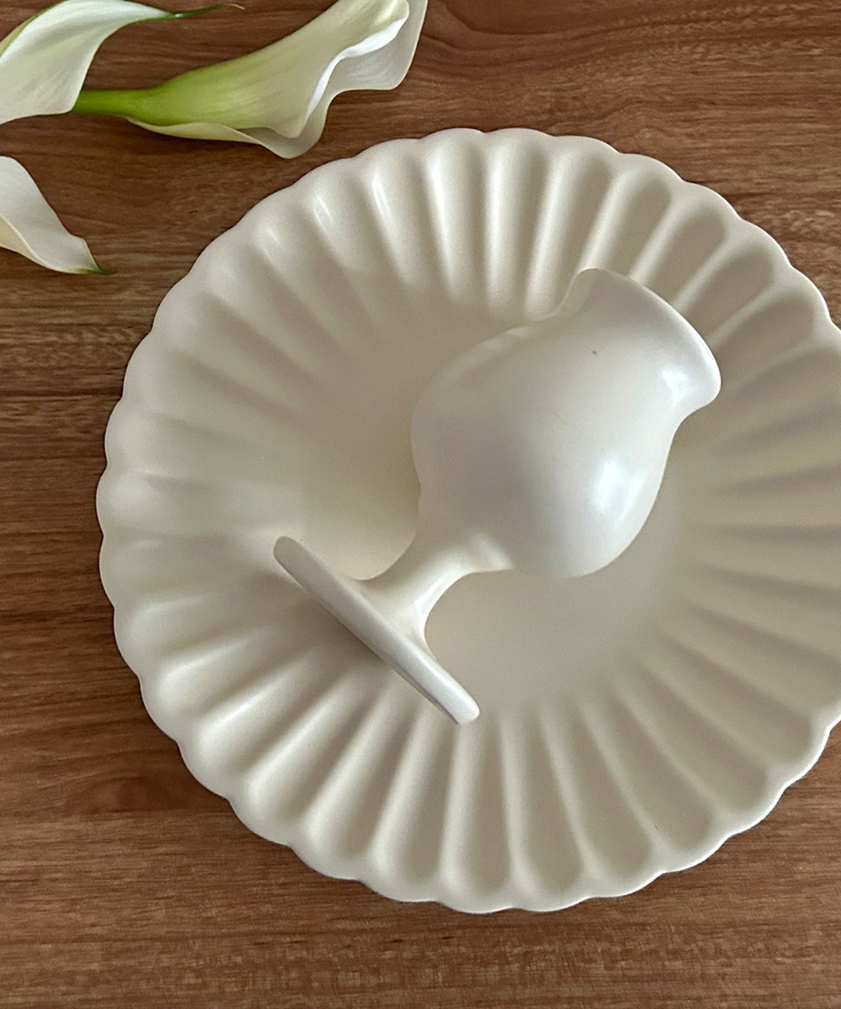 앨리건트 테이블(ELEGANT TABLE) 윤설 화 무광 홈술 4p선물세트 2color