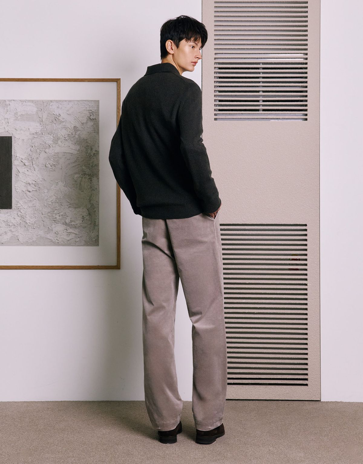 컨셉원(CONCEPTS1ONE) 울 100 폴로넥 스웨터 10055905/055905 [3color]
