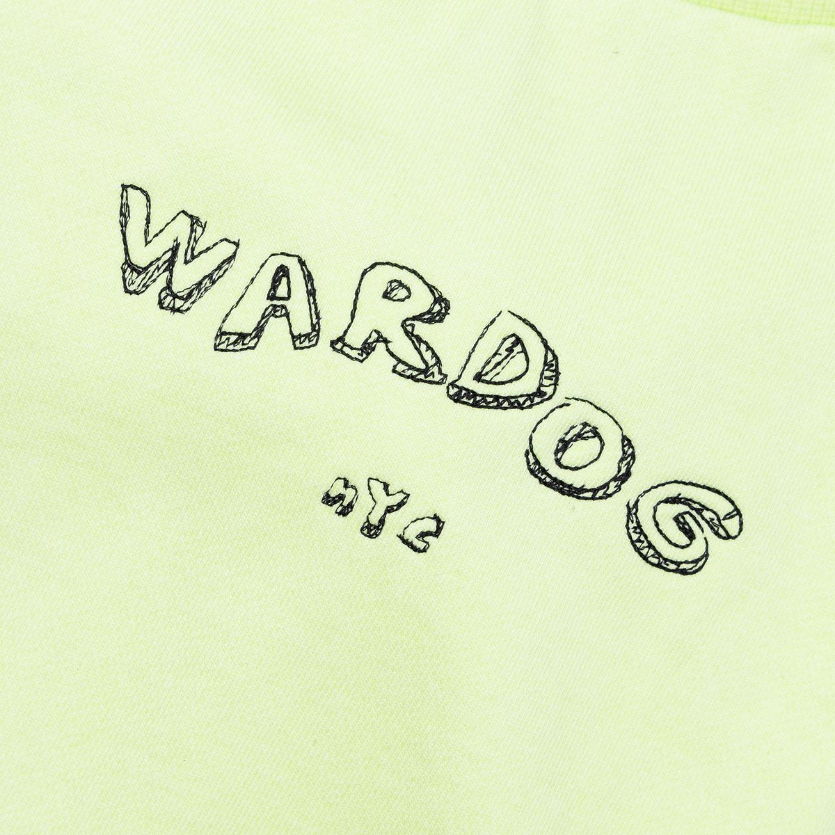 워독(WARDOG) NYC 로고 스웻셔츠 펫 - 빈티지 그린