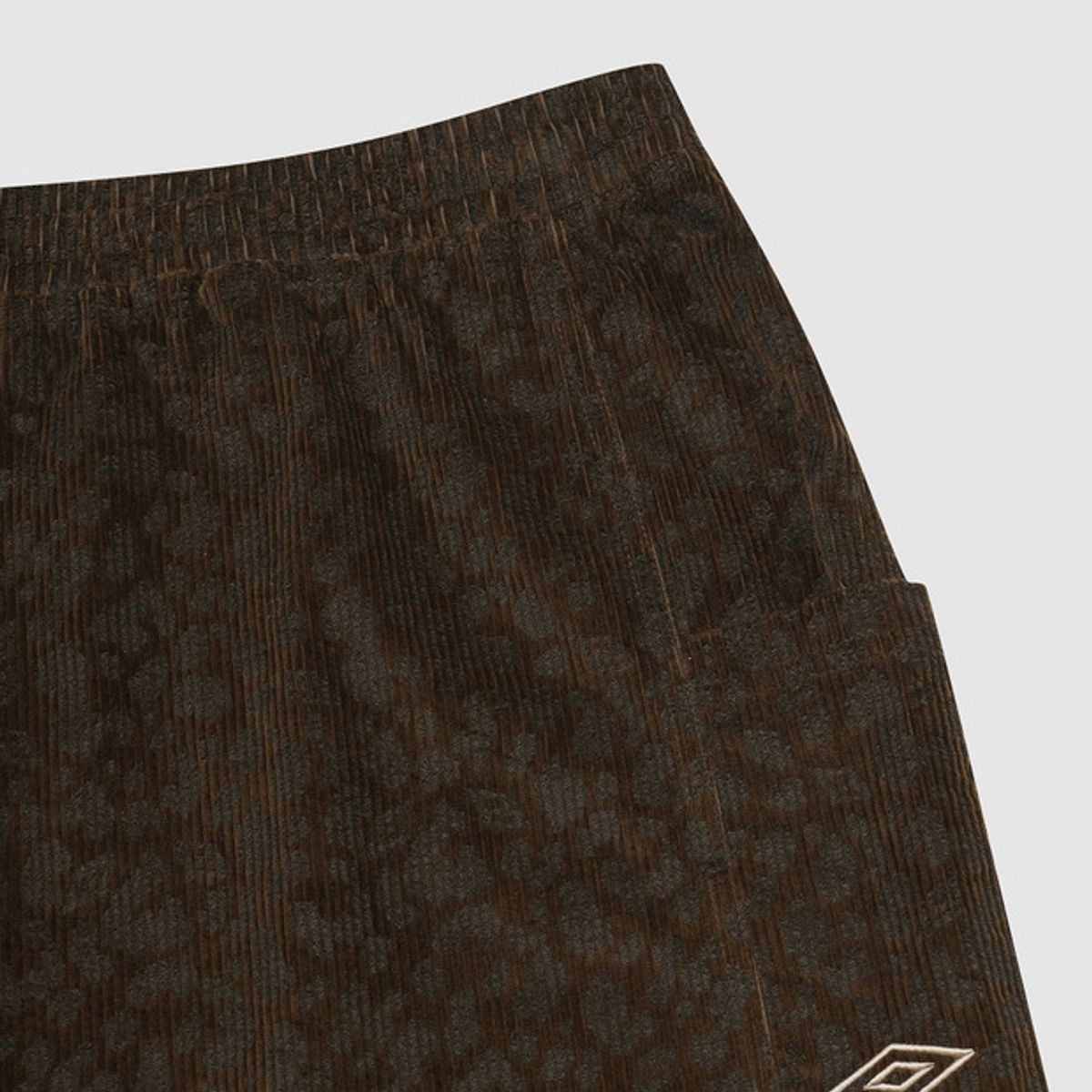 엄브로(UMBRO) 코듀로이 우먼스 스커트 브라운 UQ322CSK91