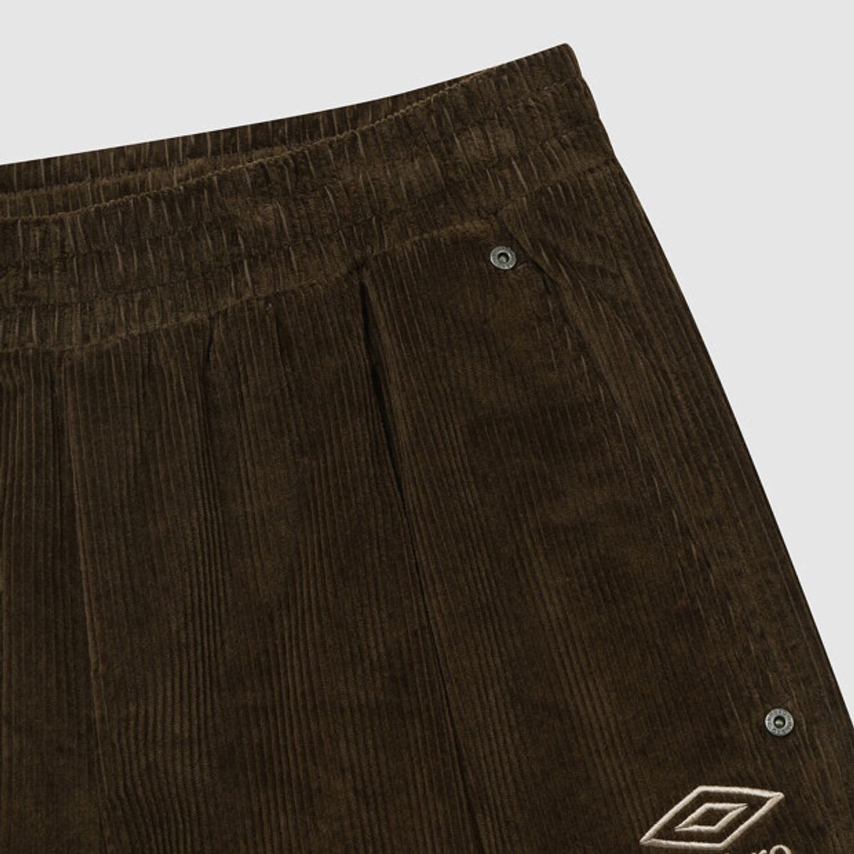 엄브로(UMBRO) 코듀로이 와이드 벌룬 팬츠 브라운 UQ323CPT94