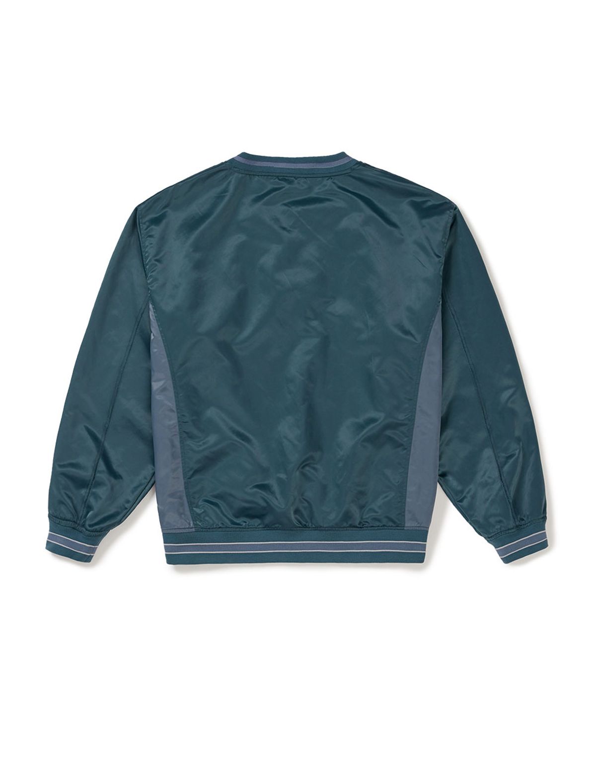 엠엠엘지(MMLG) [Mmlg] EM SATIN SPORTS PULLOVER (DEEP TURQUOISE)