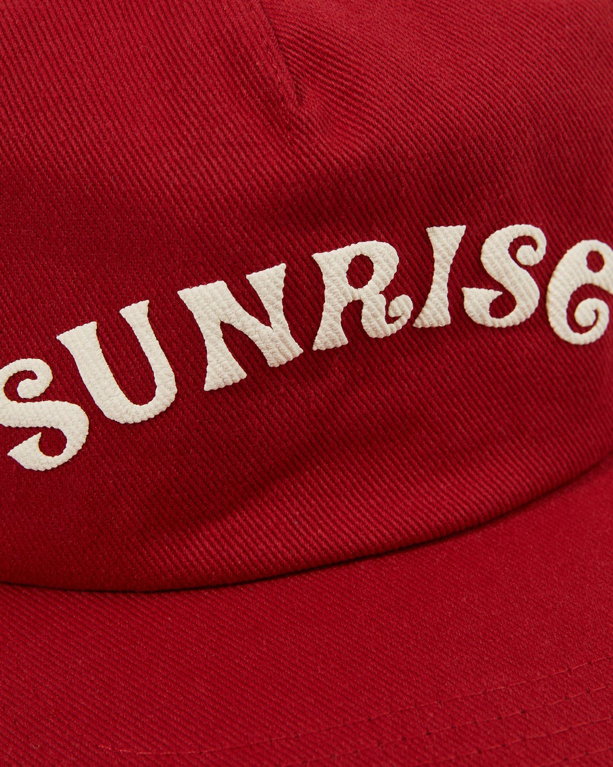 헬로 선라이즈(HELLO SUNRISE) Volume Sunrise Relaxed Fit 5P Cap_Red