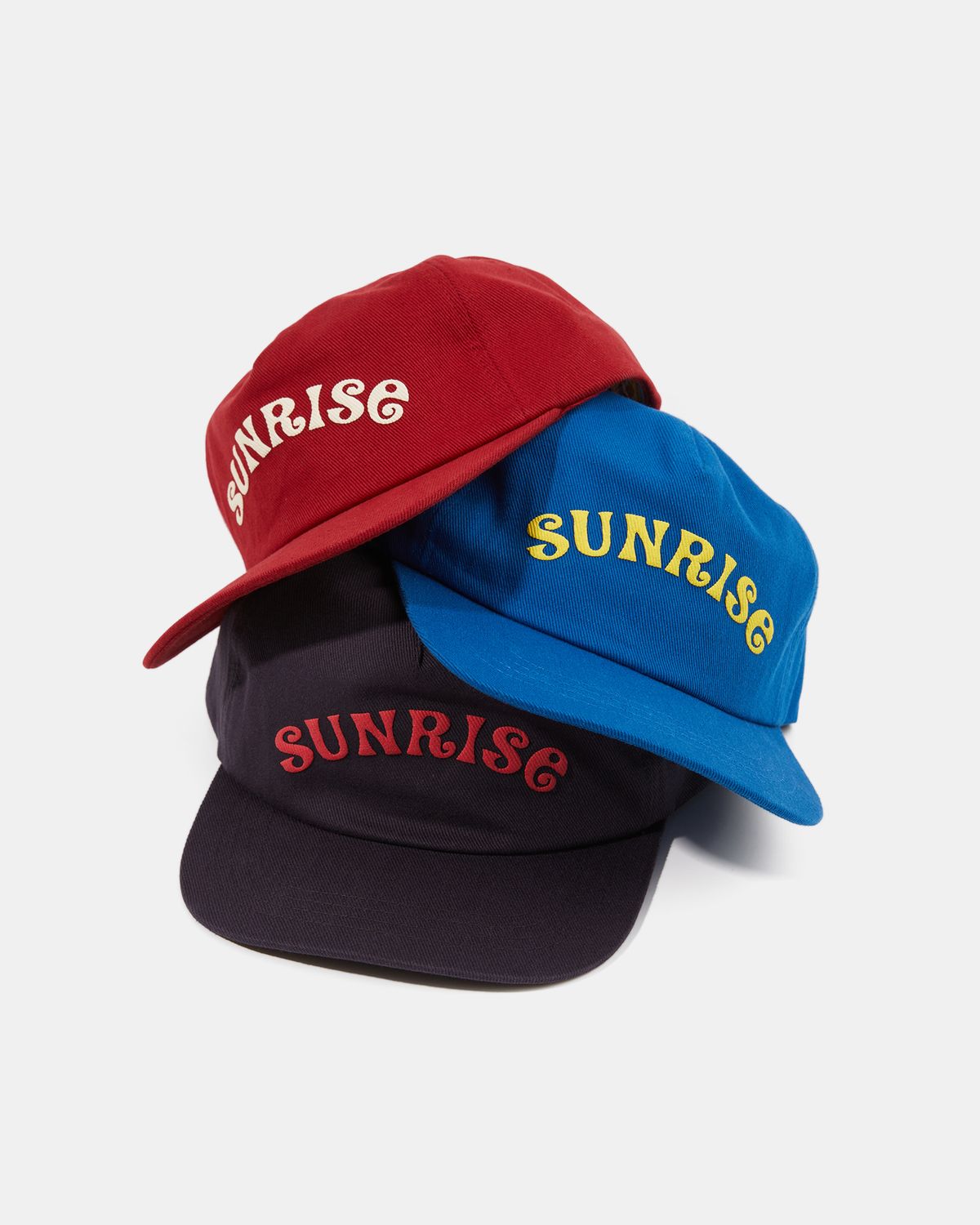 헬로 선라이즈(HELLO SUNRISE) Volume Sunrise Relaxed Fit 5P Cap_Blue
