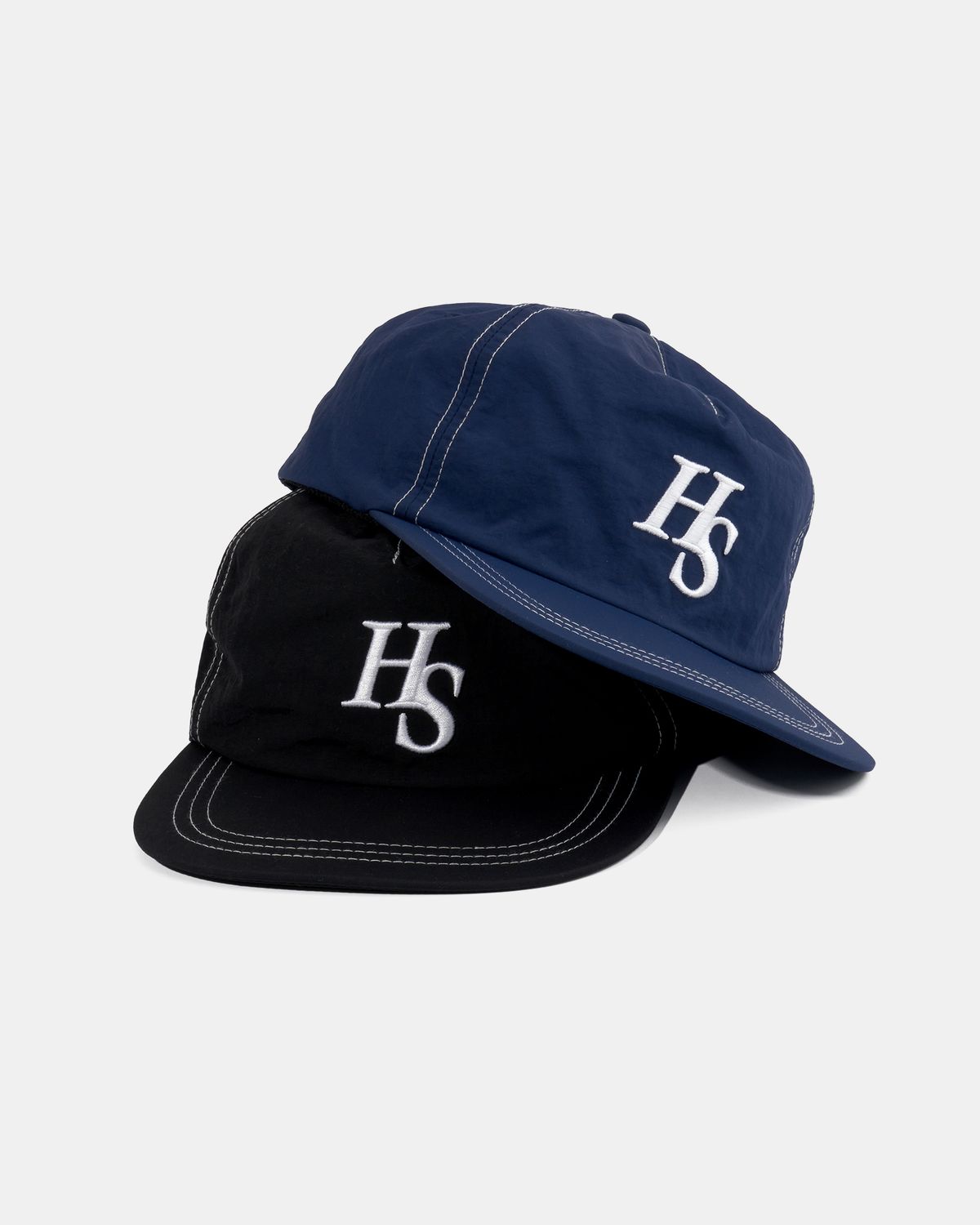 헬로 선라이즈(HELLO SUNRISE) HS Stitch Relaxed Fit 5P Cap_Black