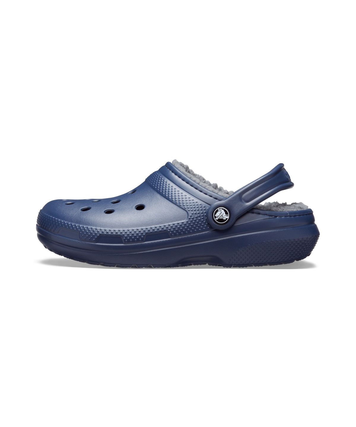 크록스(CROCS) 클래식 라인드 클로그 - 네이비/차콜 / 203591-459