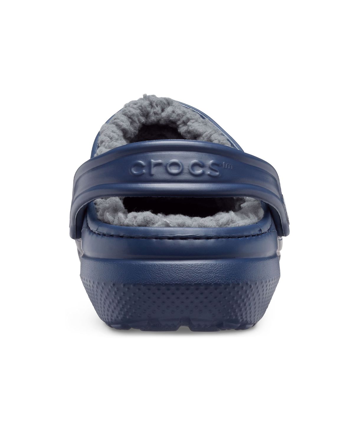 크록스(CROCS) 클래식 라인드 클로그 - 네이비/차콜 / 203591-459