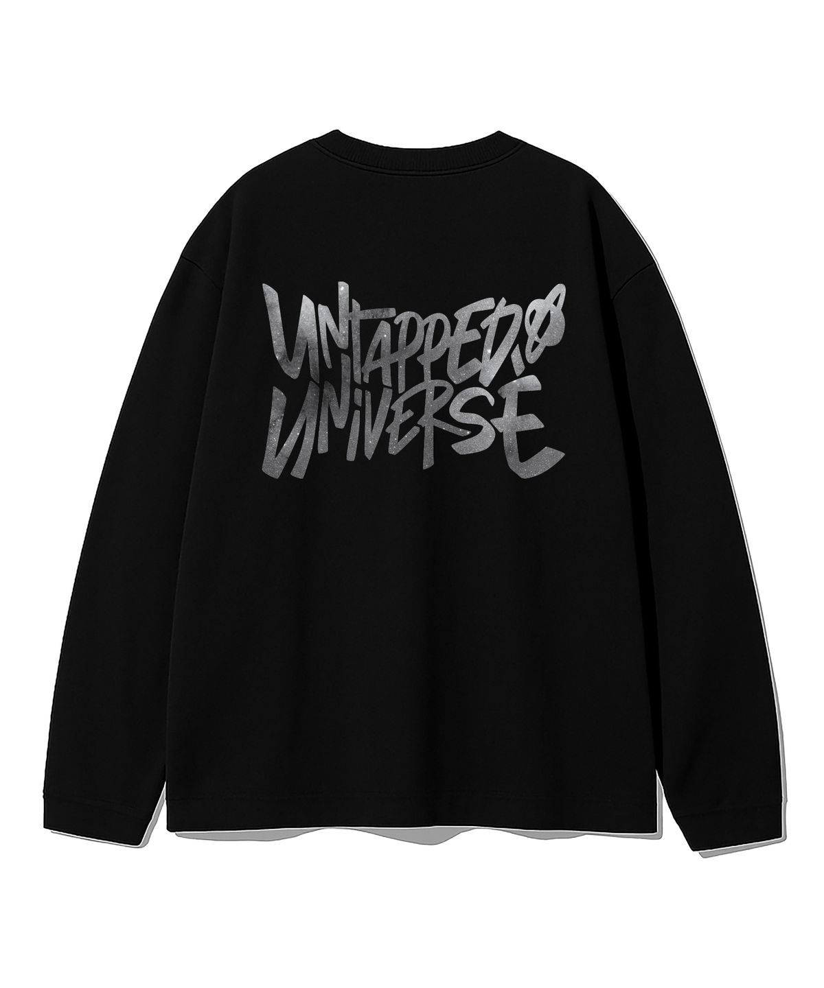 언탭트 스튜디오(UNTAPPED STUDIO) 유니버스 스페이스 아트웍 오버핏 긴팔 티셔츠 8Color