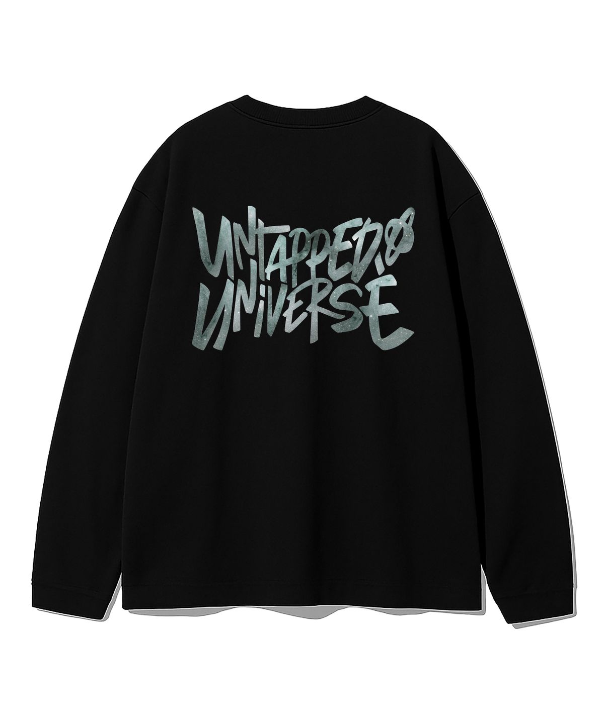 언탭트 스튜디오(UNTAPPED STUDIO) 유니버스 스페이스 아트웍 오버핏 긴팔 티셔츠 8Color