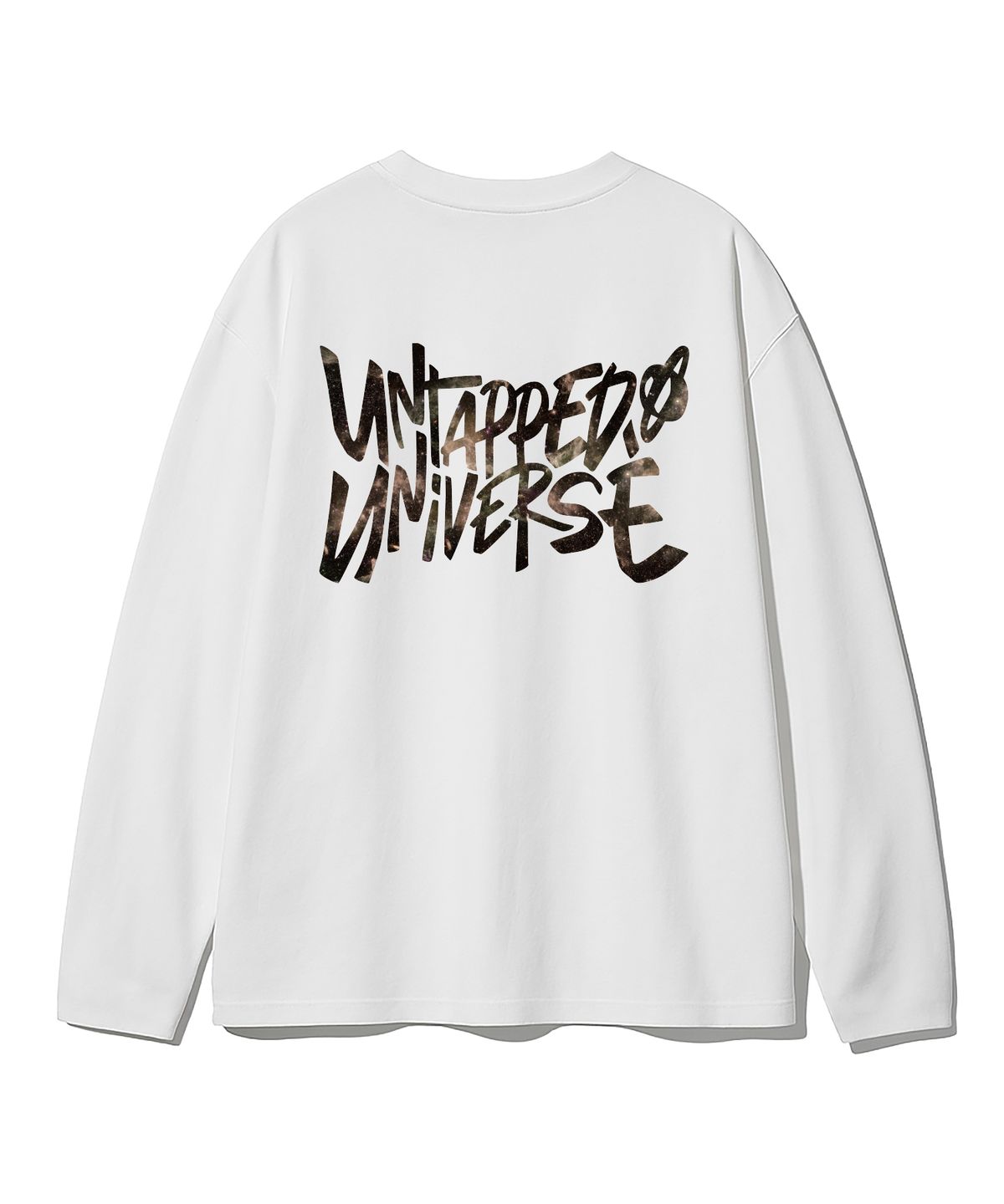 언탭트 스튜디오(UNTAPPED STUDIO) 유니버스 스페이스 아트웍 오버핏 긴팔 티셔츠 8Color