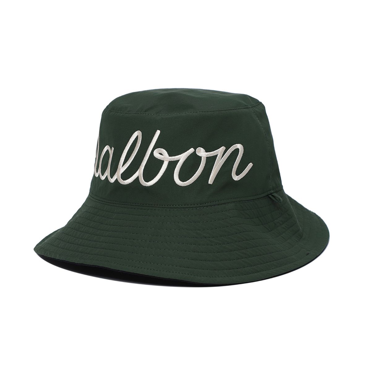 말본 골프(MALBON GOLF) 패턴 리버시블 버킷햇 GREEN