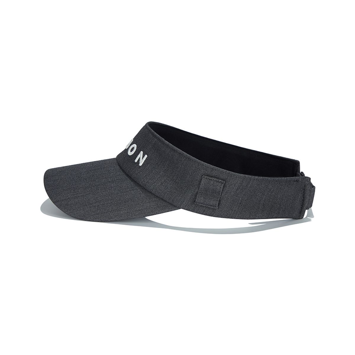 말본 골프(MALBON GOLF) 말본 로고 티 홀더 바이저 CHARCOAL (MAN)