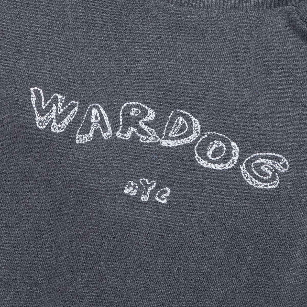워독(WARDOG) NYC로고 스웻셔츠 펫 - 차콜