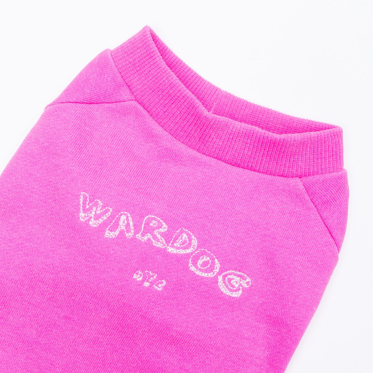 워독(WARDOG) NYC로고 스웻셔츠 펫 - 핑크