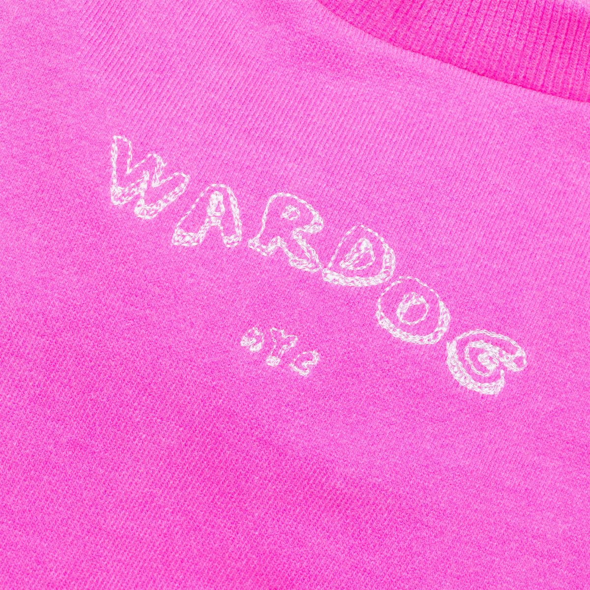 워독(WARDOG) NYC로고 스웻셔츠 펫 - 핑크