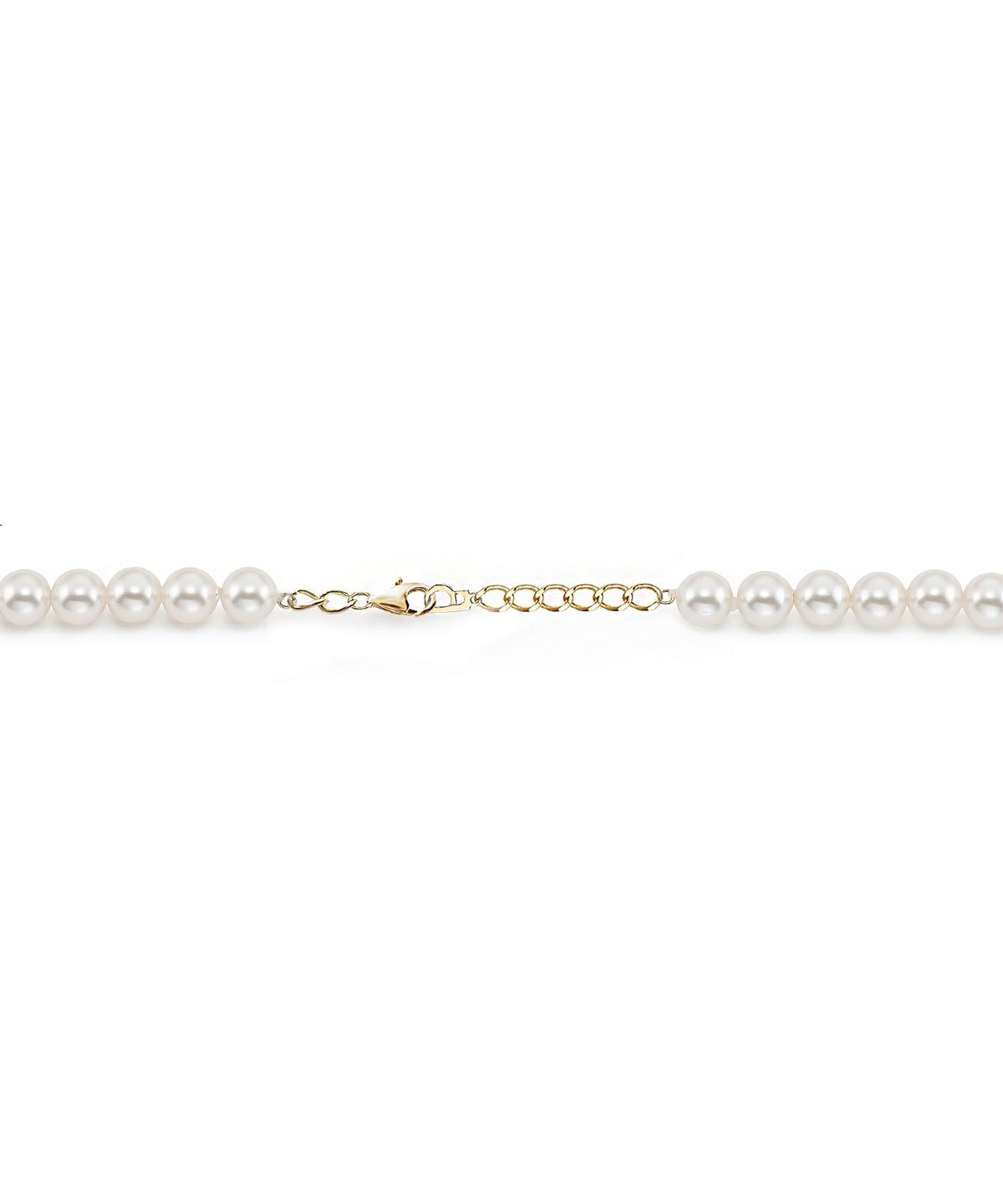 로이드(LLOYD) 에센셜 화이트 진주 14K 골드 목걸이 M (6mm) LNN25045G