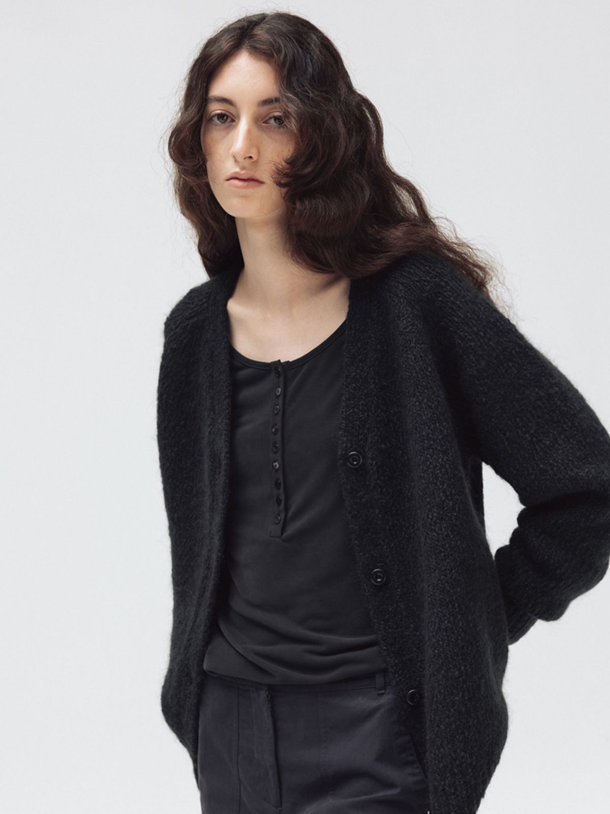 모이아(MOIA) fatigue pants (dusty navy)