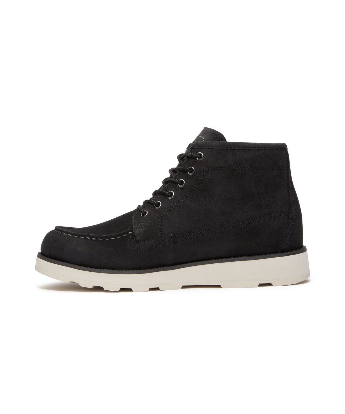 팀버랜드(TIMBERLAND) (남성) 브리튼 밀즈 미드 레이스 추카부츠 - 블랙 스웨이드 / A6CEP-EK4