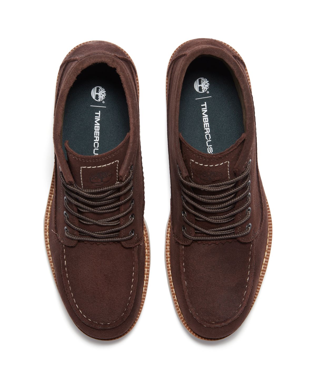 팀버랜드(TIMBERLAND) (남성) 브리튼 밀즈 미드 레이스 추카부츠 - 다크 브라운 스웨이드 / A6CEP-EIV
