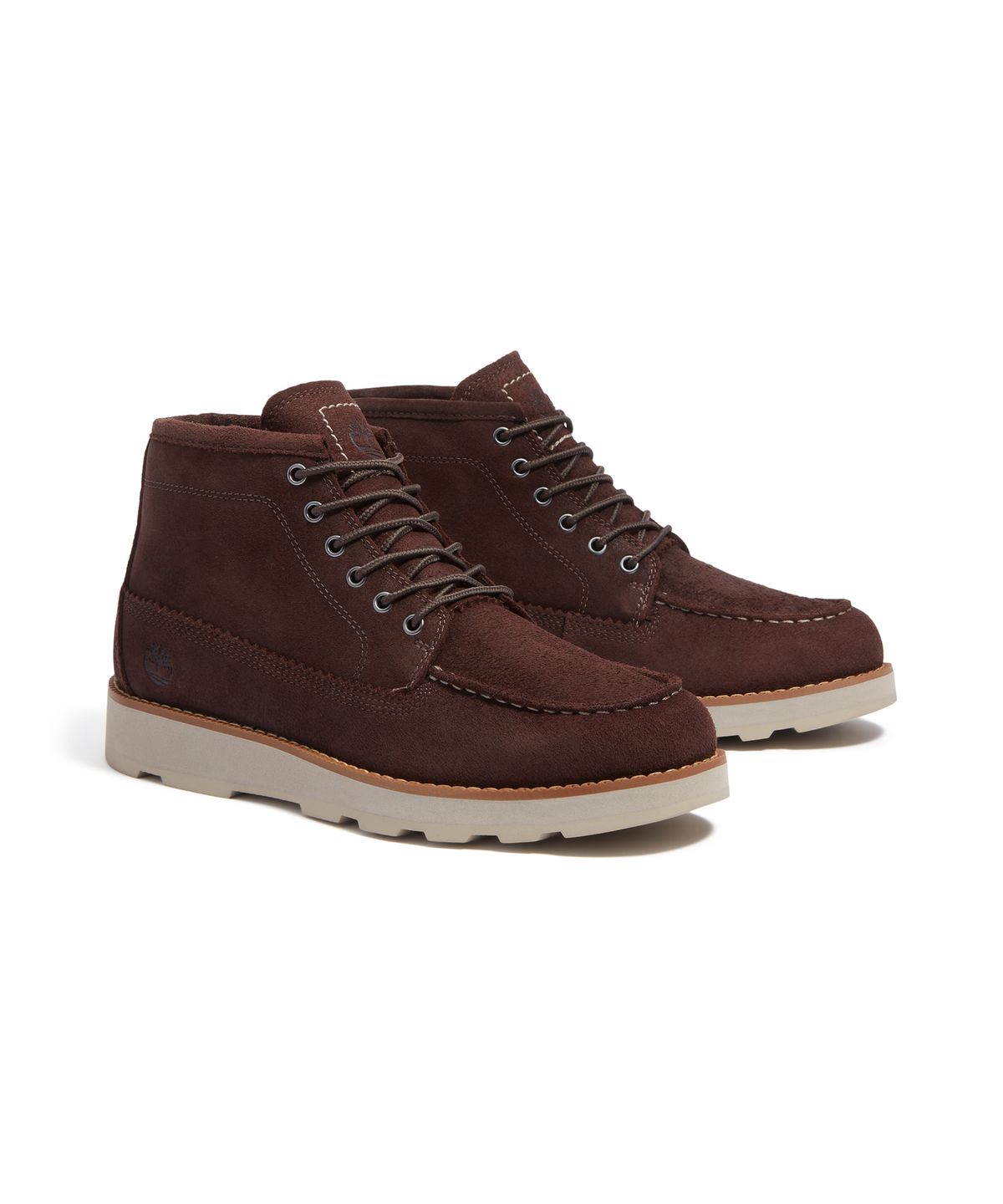 팀버랜드(TIMBERLAND) (남성) 브리튼 밀즈 미드 레이스 추카부츠 - 다크 브라운 스웨이드 / A6CEP-EIV