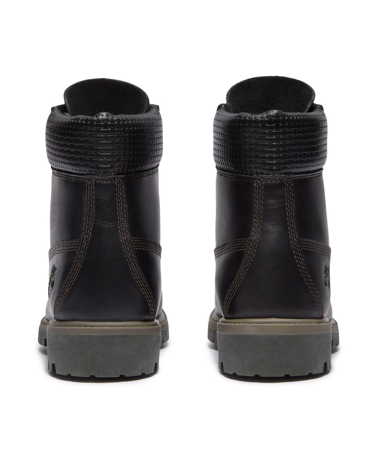 팀버랜드(TIMBERLAND) (남성) 프리미엄 6인치 레이스 워터프루프 부츠 - 블랙 풀 그레인:다크 브라운 / A2P6W-A3L