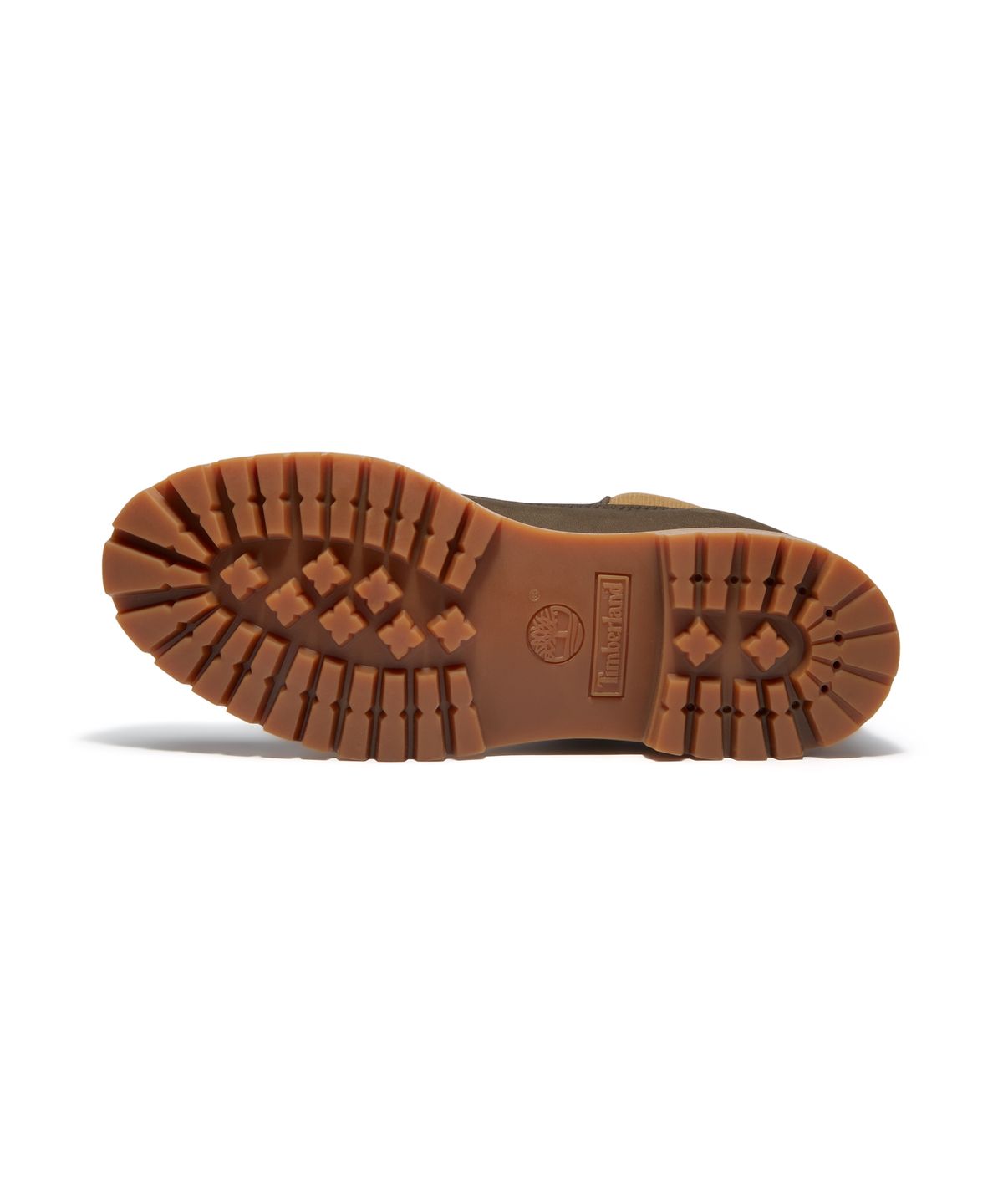 팀버랜드(TIMBERLAND) (남성) 프리미엄 6인치 레이스 워터프루프 부츠 - 다크 브라운 누벅:올리브 / A2P6W-A4J