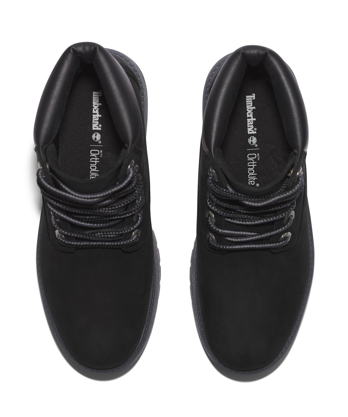 팀버랜드(TIMBERLAND) (여성) 스톤 스트릿 6인치 레이스 워터프루프 부츠 - 제트 블랙 / A5RH5-015