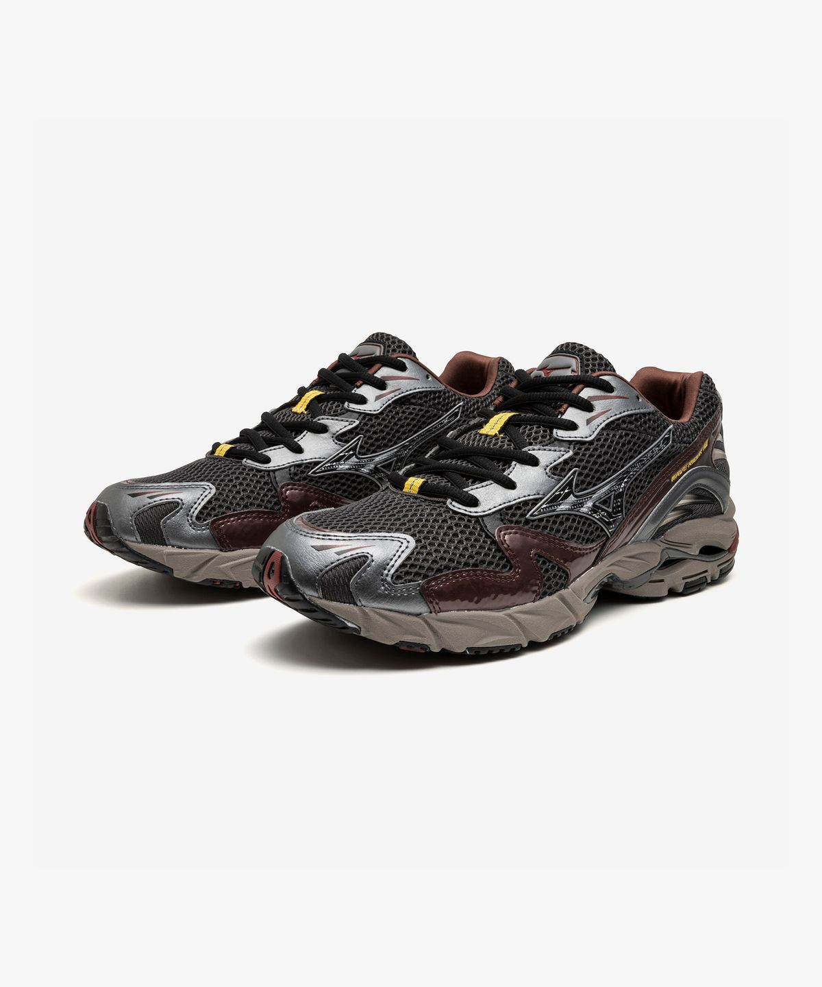 미즈노(MIZUNO) (공용) 웨이브 라이더 10 - 블랙 샌드:블랙:치커리 커피 / D1GA243112
