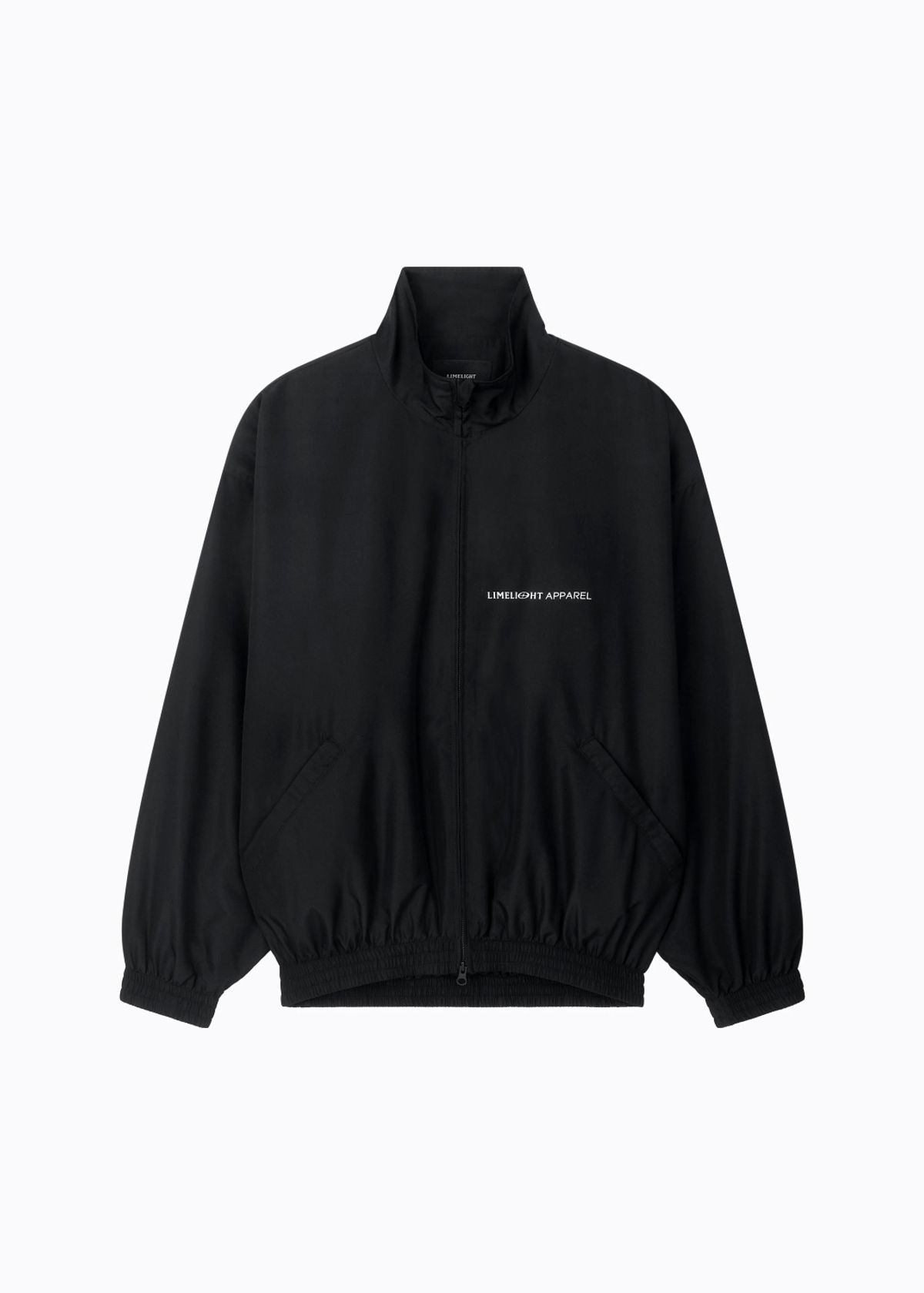 라임라잇 어패럴(LIMELIGHT APPAREL) 어패럴 립스탑 오버사이즈 2WAY 윈드브레이커 (블랙/화이트)