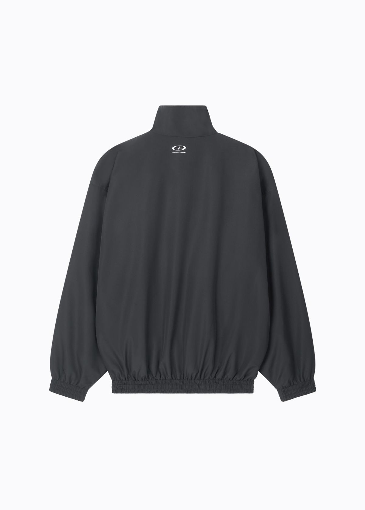 라임라잇 어패럴(LIMELIGHT APPAREL) 어패럴 립스탑 오버사이즈 2WAY 윈드브레이커 (차콜/화이트)