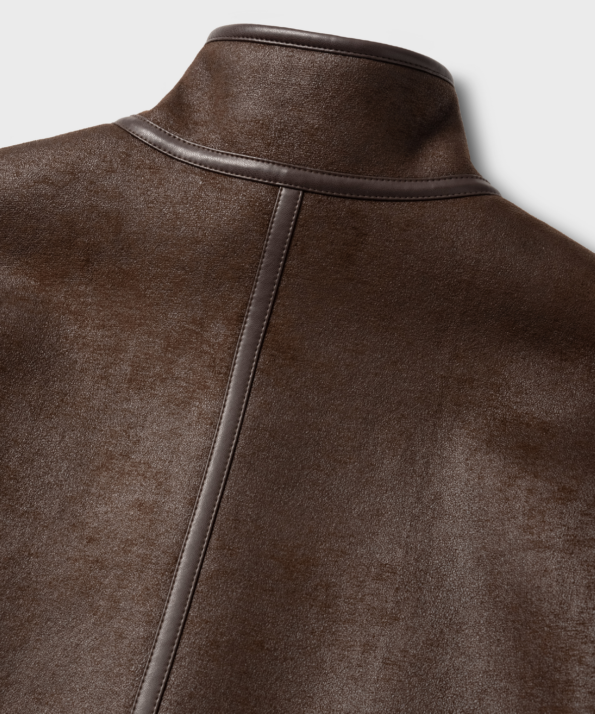 넌블랭크(NONBLANK) 무스탕 자켓_BROWN