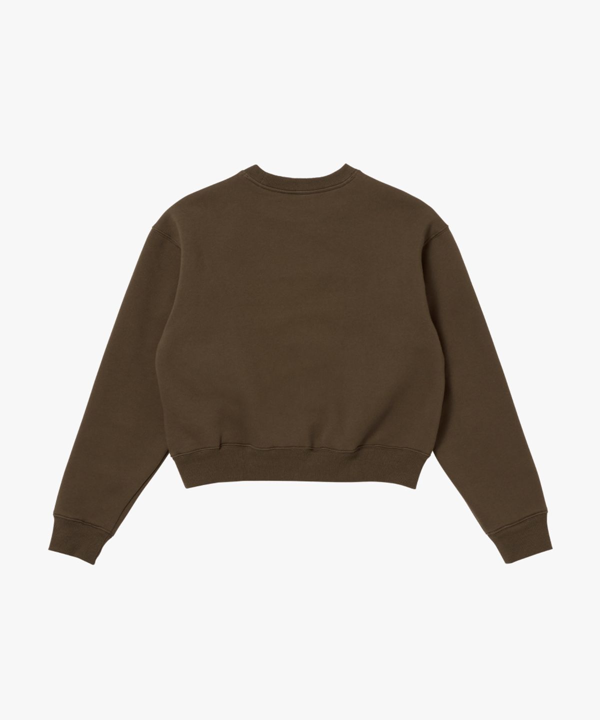 골스튜디오(GOALSTUDIO) WS ESSENTIAL BRUSHED SWEAT-DARK BROWN