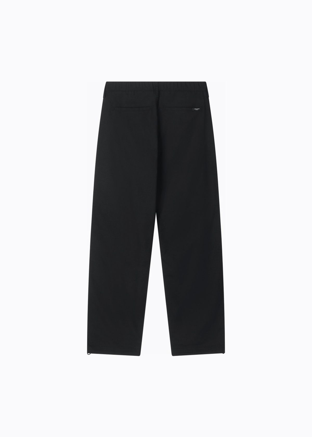 라임라잇 어패럴(LIMELIGHT APPAREL) 어패럴 스탠다드 핏 립스탑 팬츠 (블랙)