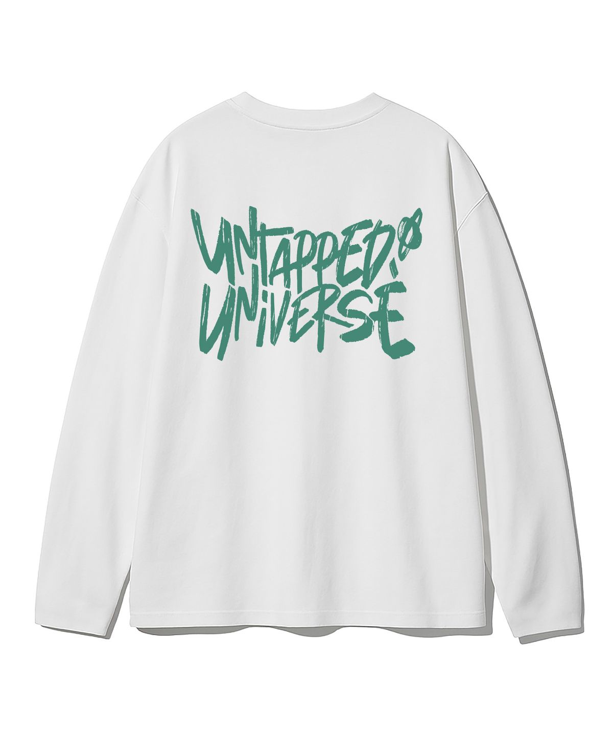 언탭트 스튜디오(UNTAPPED STUDIO) 유니버스 레터링 오버핏 긴팔 티셔츠6Color