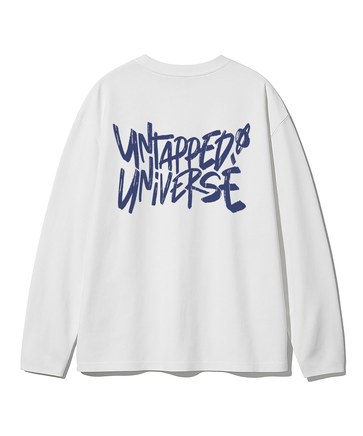 언탭트 스튜디오(UNTAPPED STUDIO) 유니버스 레터링 오버핏 긴팔 티셔츠6Color