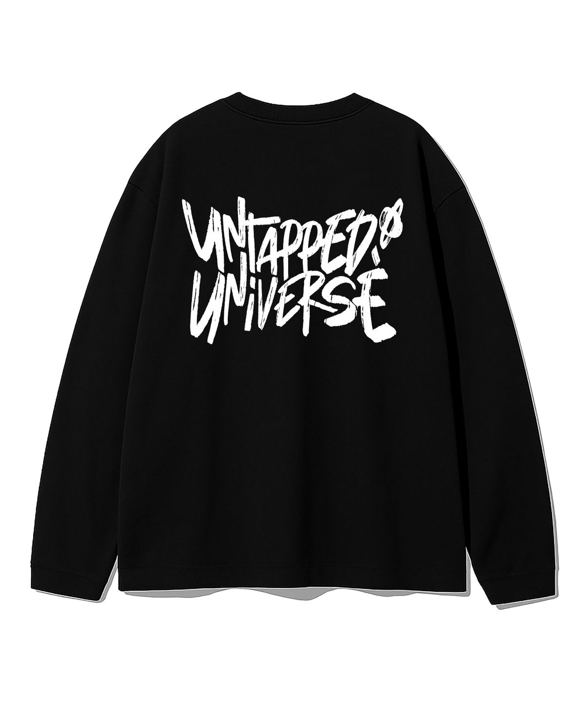 언탭트 스튜디오(UNTAPPED STUDIO) 유니버스 레터링 오버핏 긴팔 티셔츠6Color