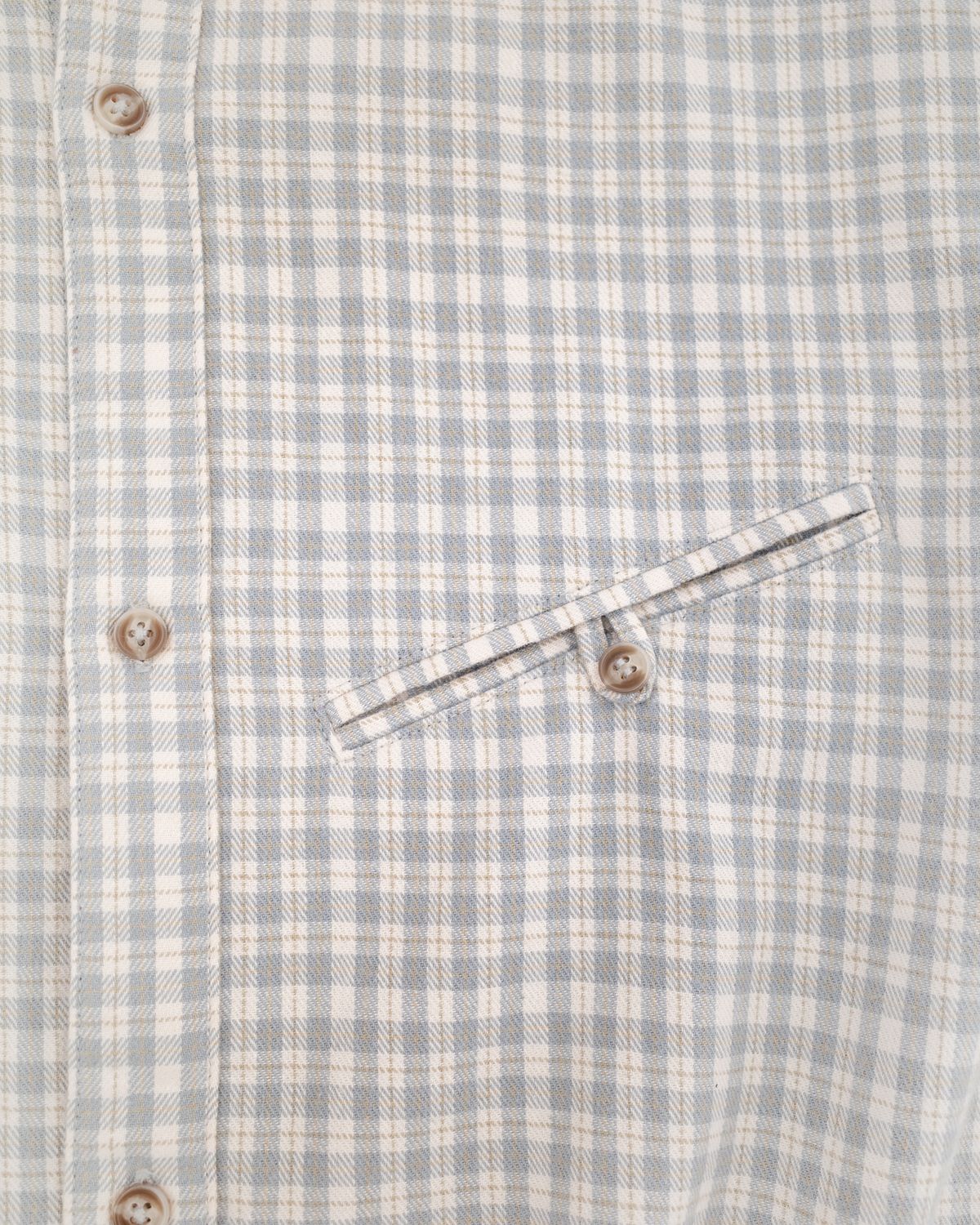 헬로 선라이즈(HELLO SUNRISE) Passport PK Check Shirts_Gray