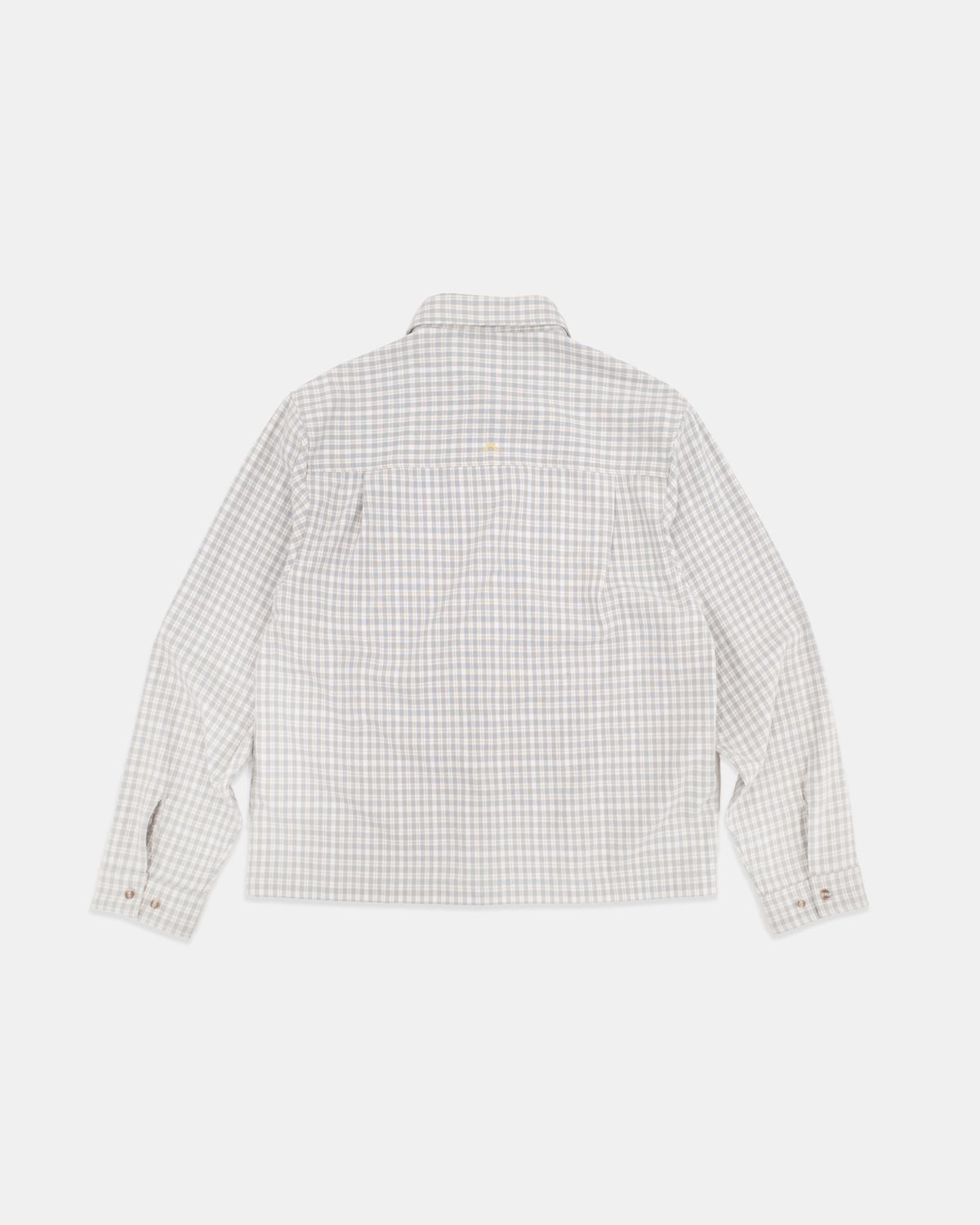 헬로 선라이즈(HELLO SUNRISE) Passport PK Check Shirts_Gray