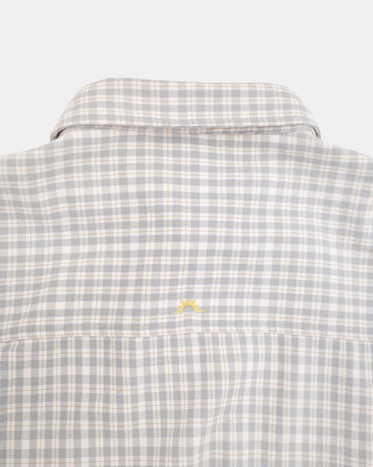 헬로 선라이즈(HELLO SUNRISE) Passport PK Check Shirts_Gray