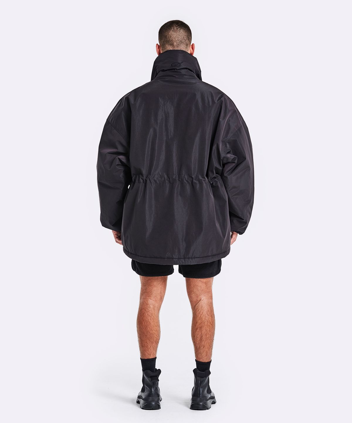 51퍼센트(51PERCENT) Shawl parka - black
