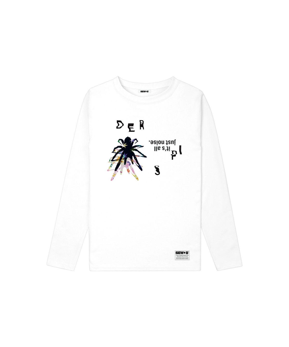 쏘비(SEW-B) 세미크롭 spider 긴팔티