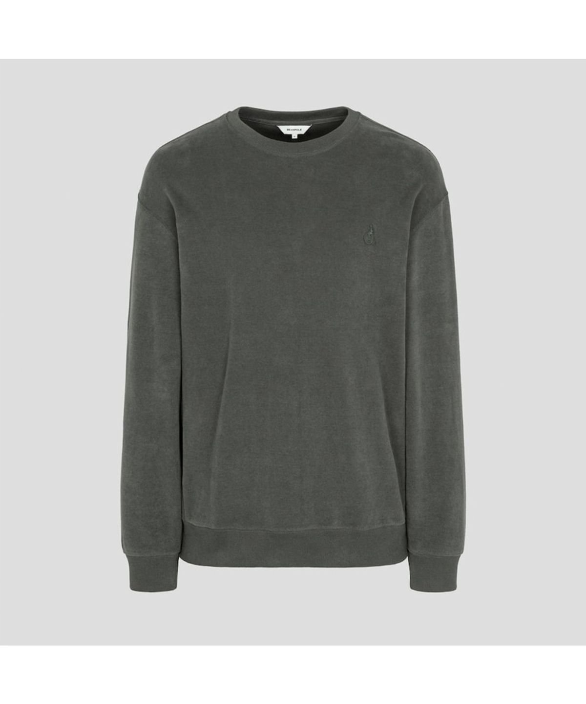 빈폴 멘(BEANPOLE MEN) 캐주얼 니트라이크 라운드 풀오버  카키