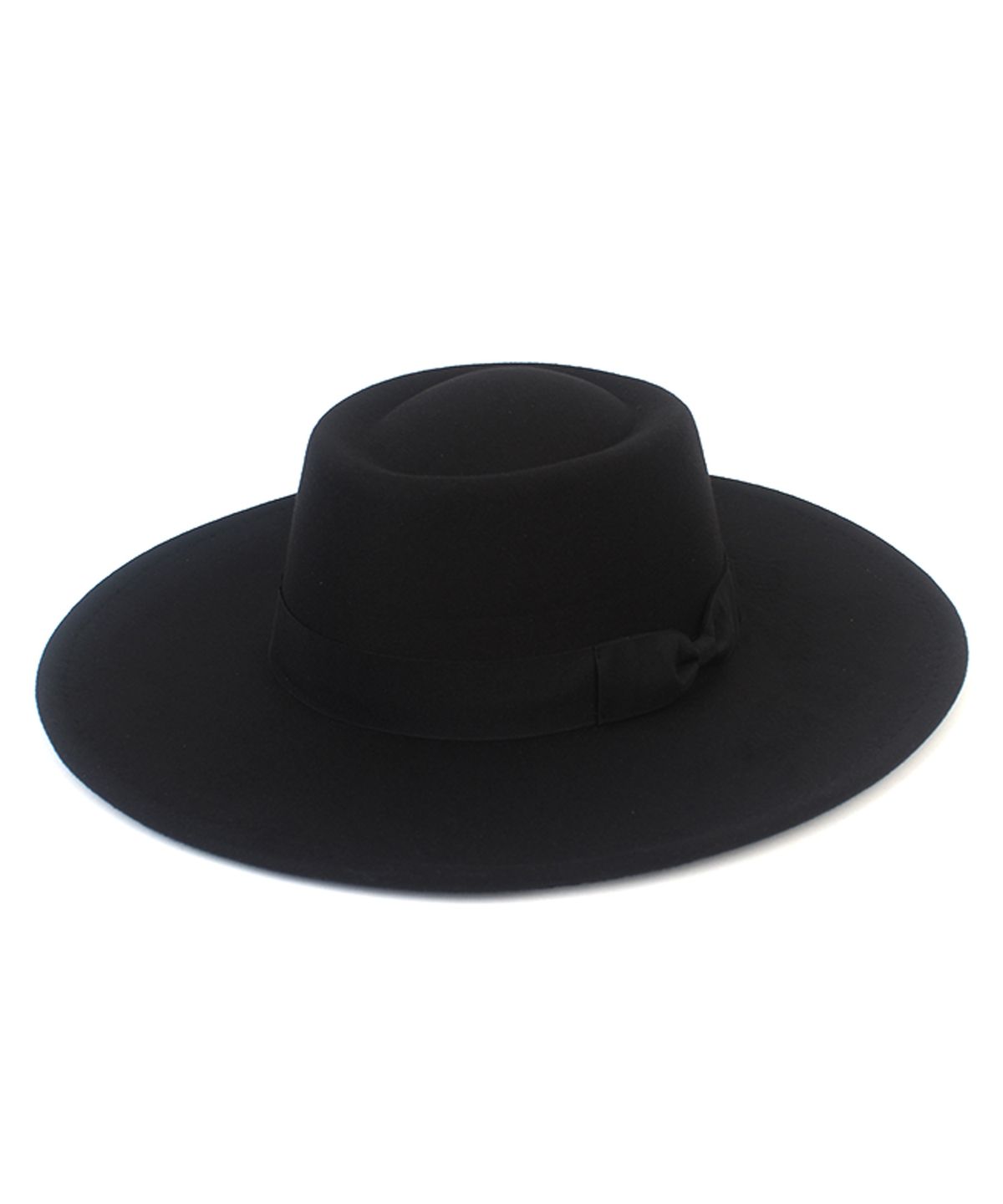 유니버셜 케미스트리(UNIVERSAL CHEMISTRY) Wool Black Ribbon Long Fedora 페도라