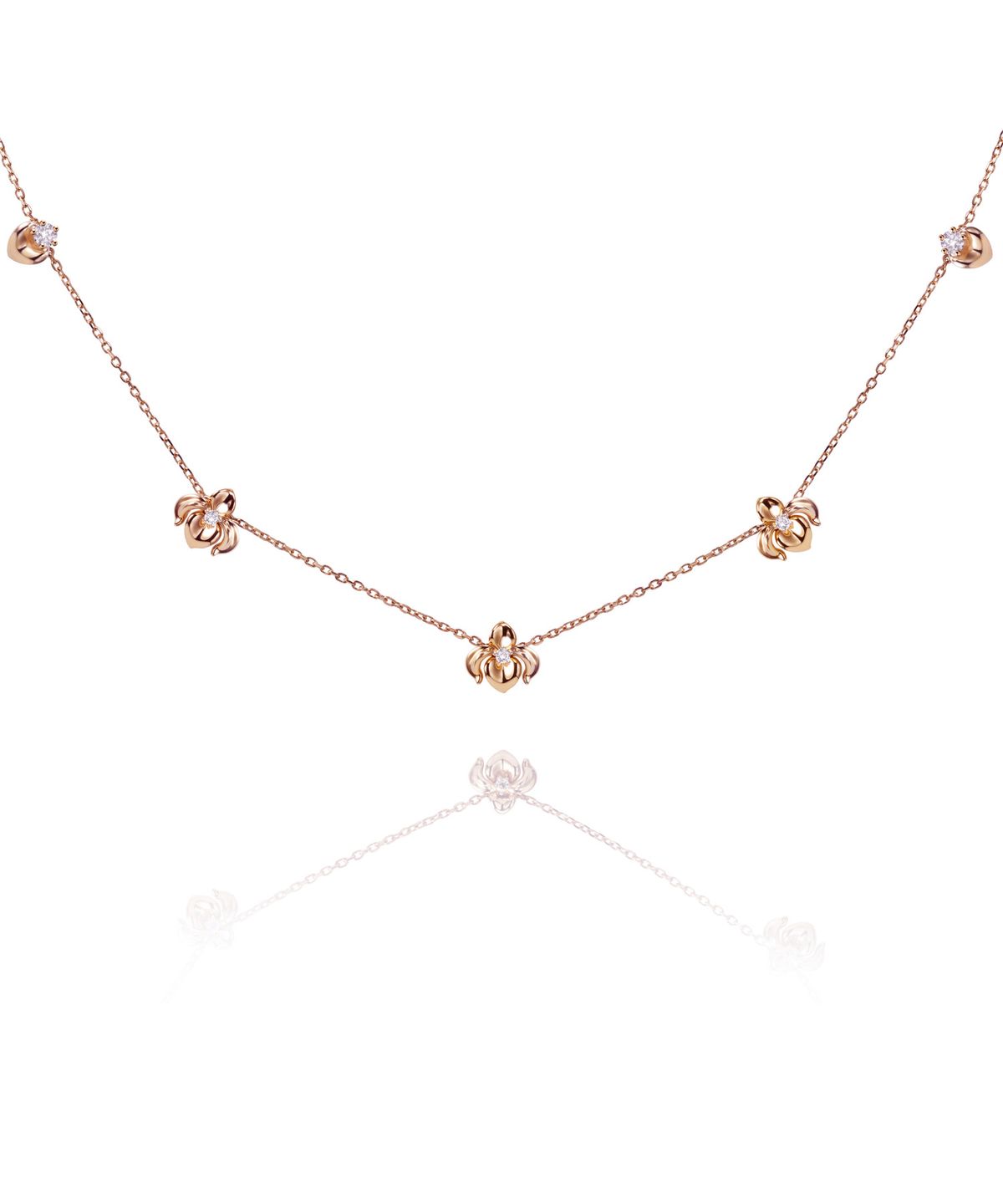트렌카디즘(TRENCADISM) 마틴 목걸이 14K 골드 네크리스 MARTIN_Necklace_MTN5FLSTS
