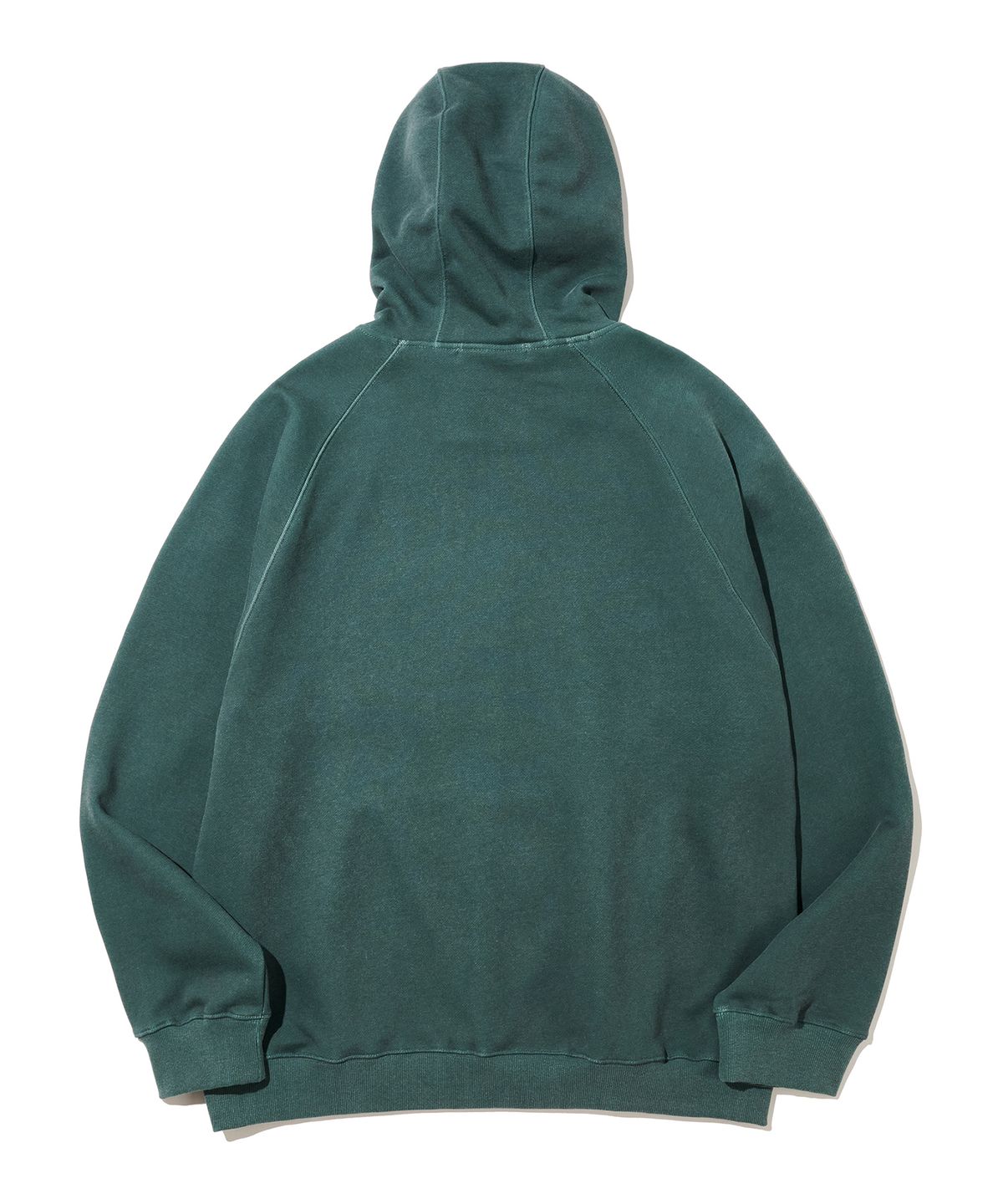 논타입(NONTYPE) NOTP BASEBALL INSICION HOODIE (DEEP GREEN)