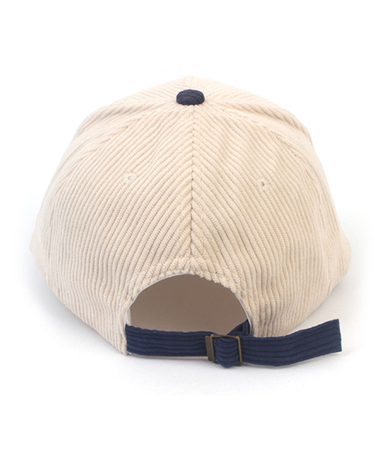 유니버셜 케미스트리(UNIVERSAL CHEMISTRY) Corduroy Ivory Navy Ballcap 코듀로이볼캡