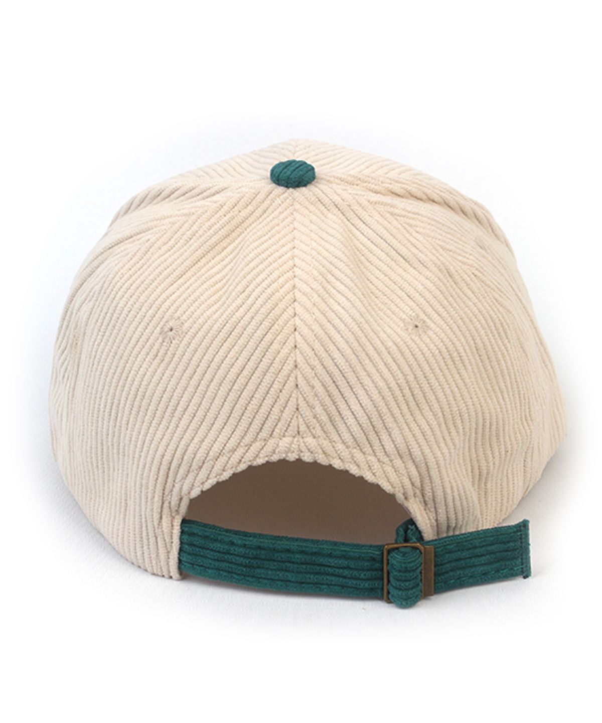 유니버셜 케미스트리(UNIVERSAL CHEMISTRY) Corduroy Ivory Green Ballcap 코듀로이볼캡