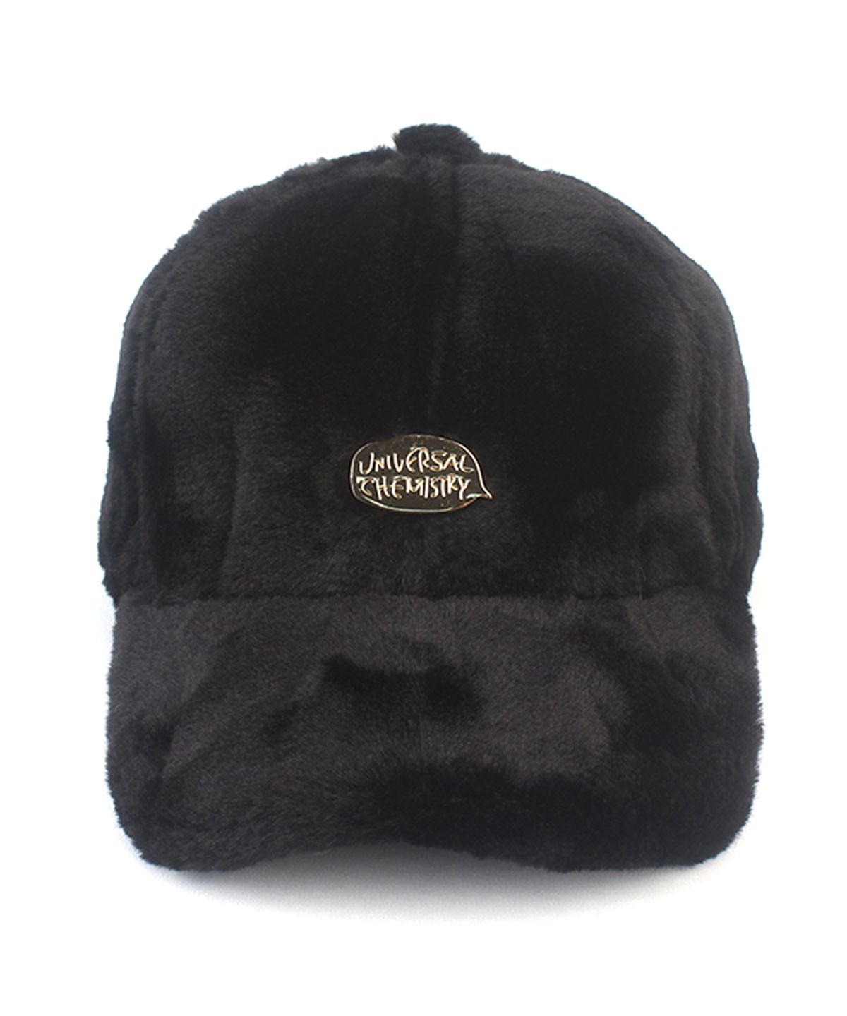 유니버셜 케미스트리(UNIVERSAL CHEMISTRY) Bubble Black Fur Ballcap 퍼볼캡